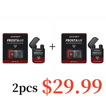 (⏰𝐋𝐢𝐦𝐢𝐭𝐞𝐝 𝐭𝐢𝐦𝐞 𝐝𝐢𝐬𝐜𝐨𝐮𝐧𝐭 𝐋𝐚𝐬𝐭 𝟑𝟎 𝐦𝐢𝐧𝐮𝐭𝐞𝐬⏰)DIYSTAR™ ProstaAir Dual-Function Nasal Inhaler