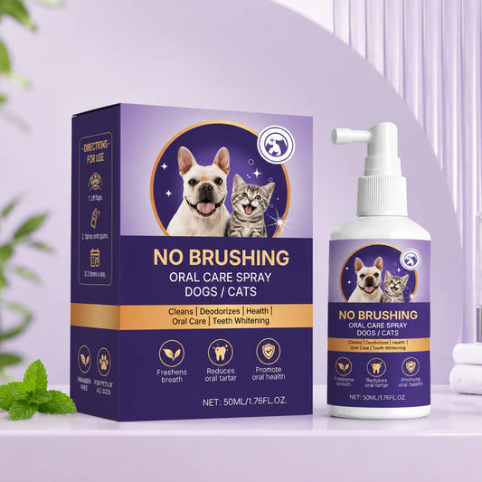 Trecding™🍃No-Brushing Oral Care Spray for Dogs & Cats